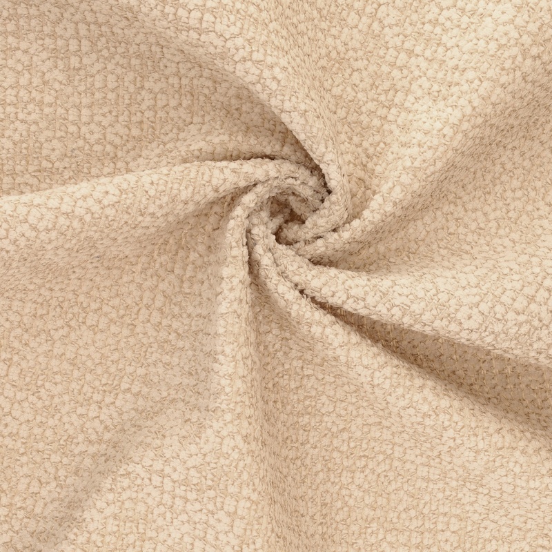 Tissu Bouclé Athenes Mocha 