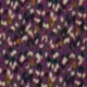 Tissu Crêpe Viscose Imprimé Vert fuchsia