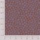 Tissu Popeline Imprimée Fleurs Cognac 