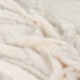 Tissu Fausse Fourrure Uni Ecru 
