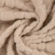 Tissu Fausse Fourrure Uni Sable 