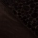 Tissu Fausse Fourrure Uni Marron