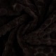 Tissu Fausse Fourrure Uni Marron