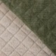 Tissu Velours Côtelé Double Face Kaki 