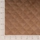 Tissu Velours Côtelé Double Face Marron Clair 