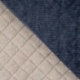 Tissu Velours Côtelé Double Face Marine