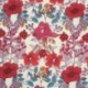 Tissu Toile Madison Rouge