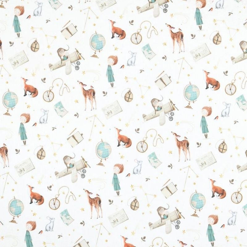 Tissu Toile Explorateur  Naturel 