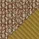 Tissu Matelassé Aubane Terracotta