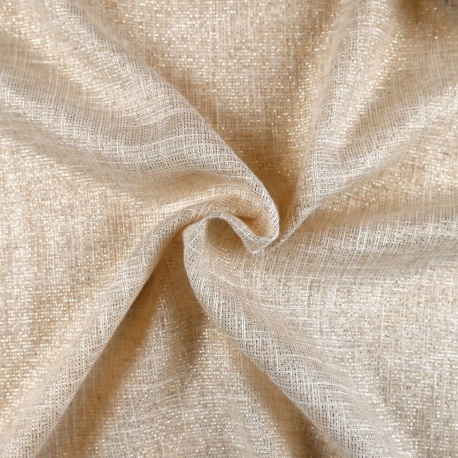 Tissu Etamine Ekla Lurex Or