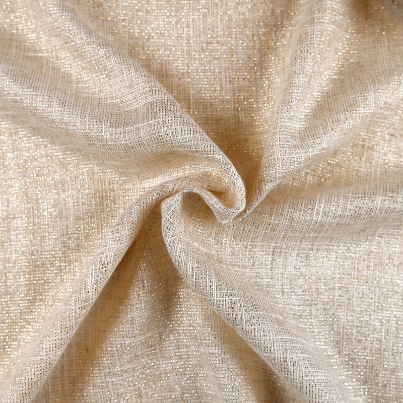 Tissu Etamine Ekla Lurex Or