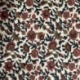 Tissu Blockprint Agra Coloris Lin
