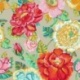 Tissu Molly Fond Lin Multico