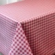 Toile Cirée Belissima Imprimé Carreaux Rouge