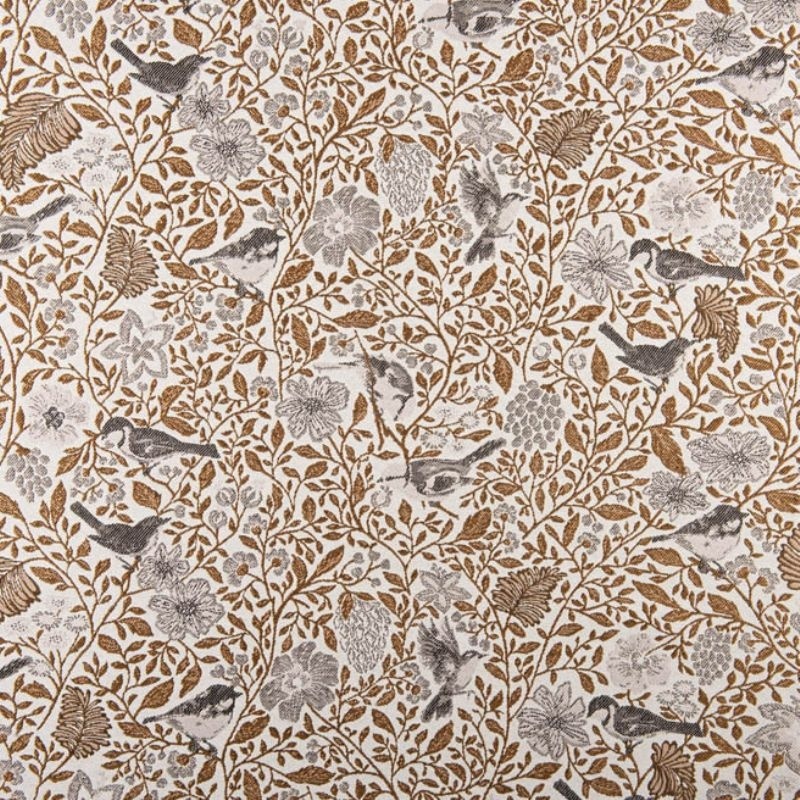 Tissu Jacquard Mesange Camel