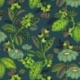 Tissu Demi Panama Garden Vert de Chrome 