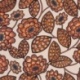 Tissu Demi Panama Aline Fond Sable