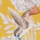 Tissu Demi Panama Forever Fond Jaune 