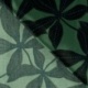 Tissu Satin de Viscose Imprimé Kaki