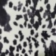 Tissu Velours Ras Asmar Vache Gris