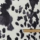 Tissu Velours Ras Asmar Vache Gris