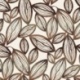 Tissu Jacquard Folia Chocolat