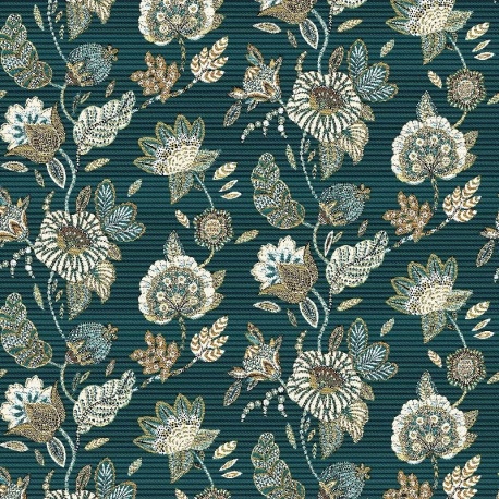 Tissu Jacquard Bosphore Canard 