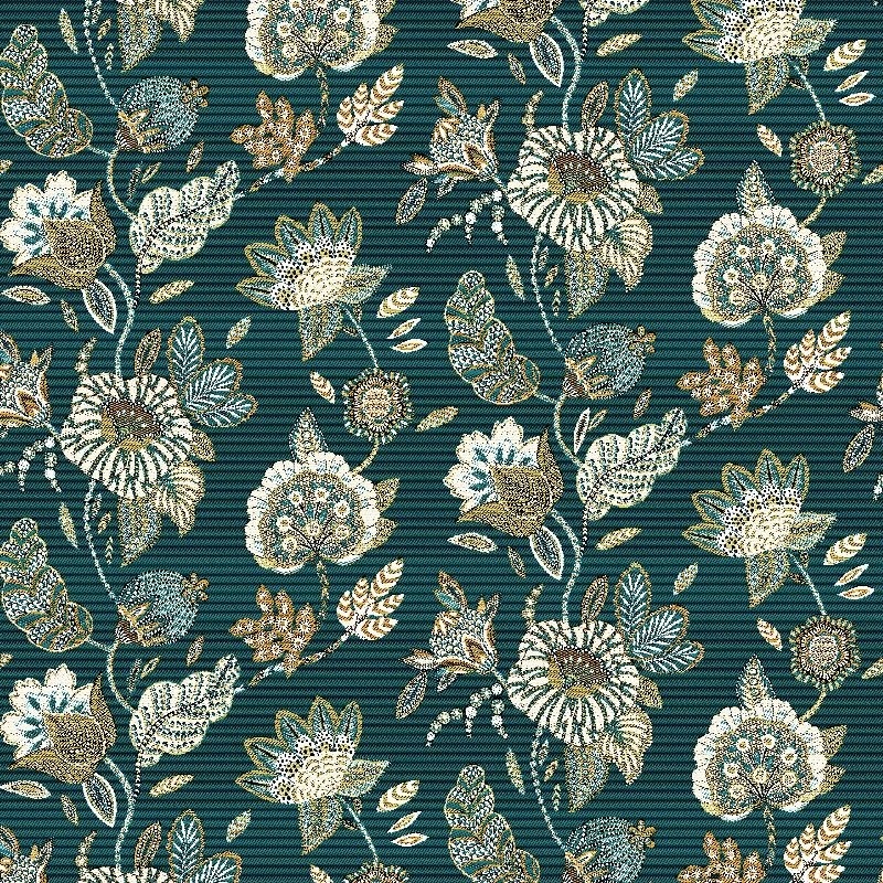Tissu Jacquard Bosphore Canard 