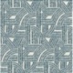 Tissu Jacquard Madiba Bleu Nuit