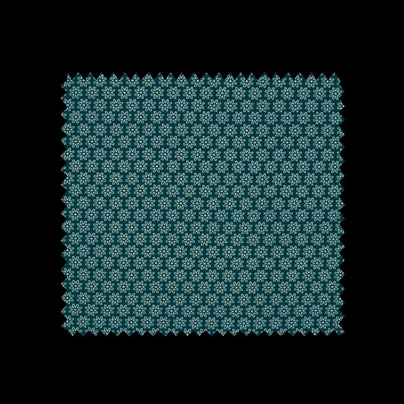 Tissu Imprimé Floralie Canard