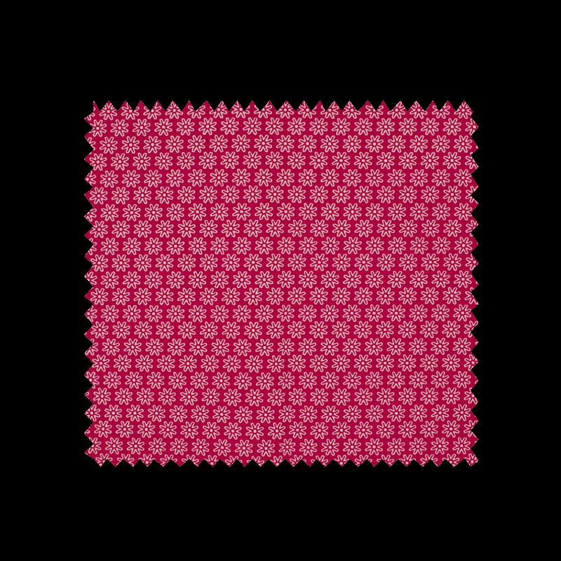 Tissu Imprimé Floralie Fuchsia