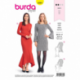 Patron Burda 6364 Robe Dame 34/44