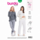 Patron Burda 6366 T-shirt Dame 34/44