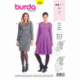 Patron Burda 6385 Robe Dame 36/46