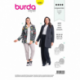 Patron Burda 6393 Veste Pour Dames 46/56