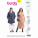 Patron Burda 6394 Manteau Pour Dames 46/56