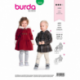 Patron Burda Kids 9329 Veste Pour Enfant 68/98