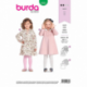 Patron Burda Kids 9332 Robe Fillette 92/122