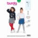 Patron Burda Kids 9336 Jupe Pour Fillettes 128/158