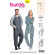 Patron Burda 6397 Combinaison Xs / Xl