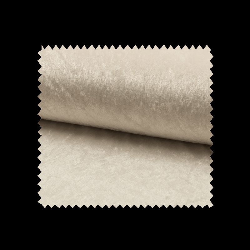 Tissu Panne De Velours Uni Blanc 145cm