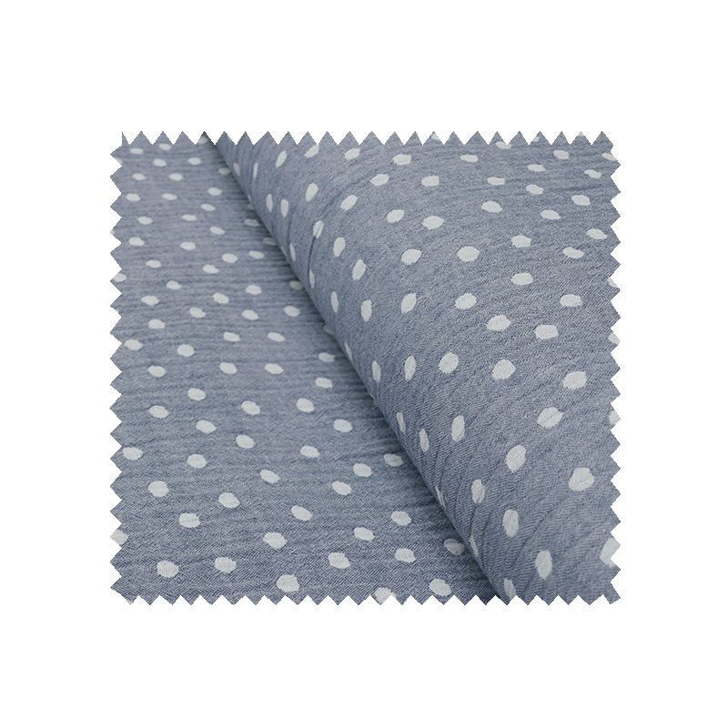 Tissu Double Gaze Jacquard Jean's