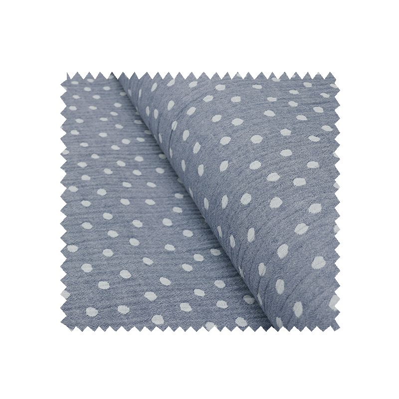 Tissu Double Gaze Jacquard Jean's