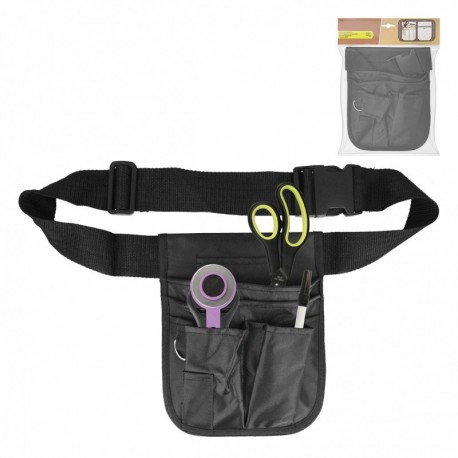 Trousse Ceinture Noir 18.5cmx23cm