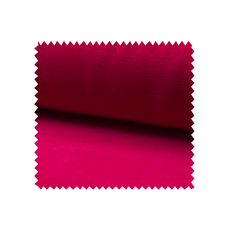 Tissu Jersey Velours Nicky Uni Fuchsia