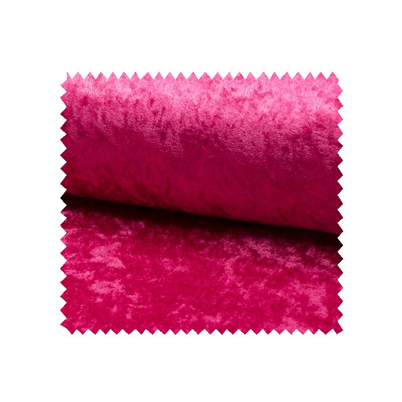 Tissu Panne De Velours Uni Fuchsia
