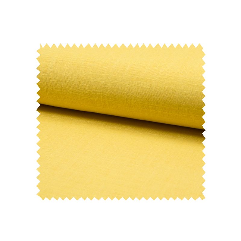 Tissu Coton Lave Jaune