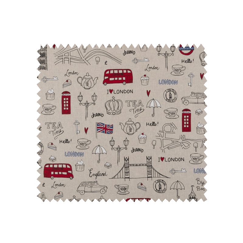 Tissu Londres Coloris Lin