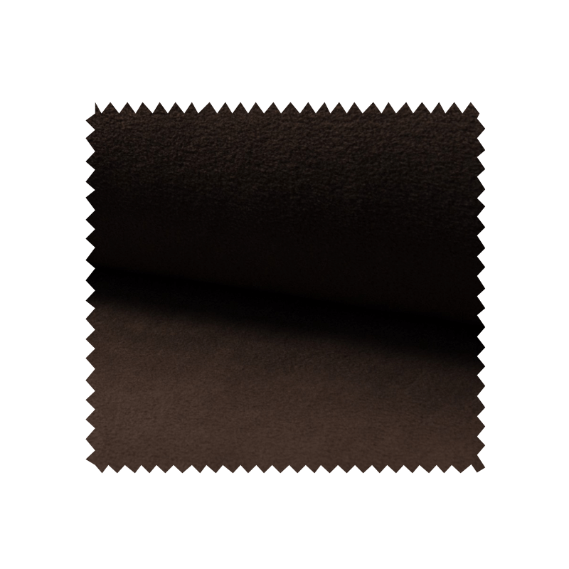 Tissu Polaire Uni Choco