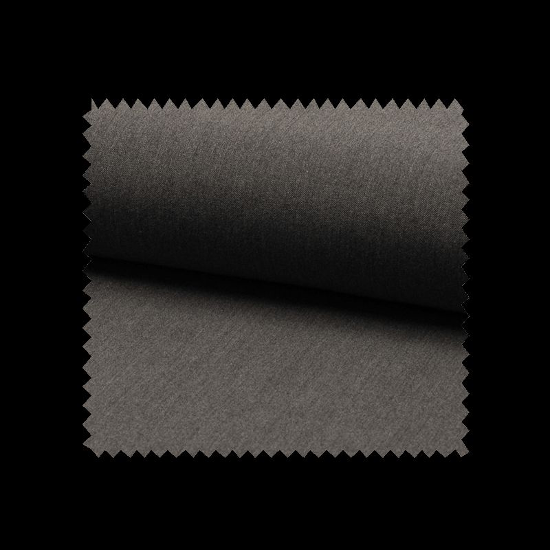 Tissu Gabardine Uni Gris Chiné